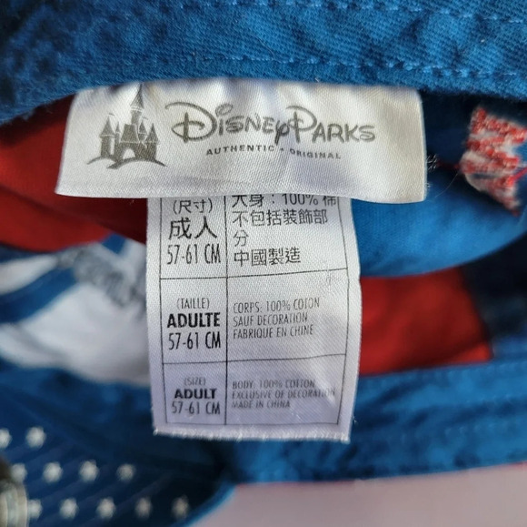 Disney Parks Mickey Mouse Baseball Hat Bottle Opener‎ Adjustable Americana Cap - Picture 10 of 11